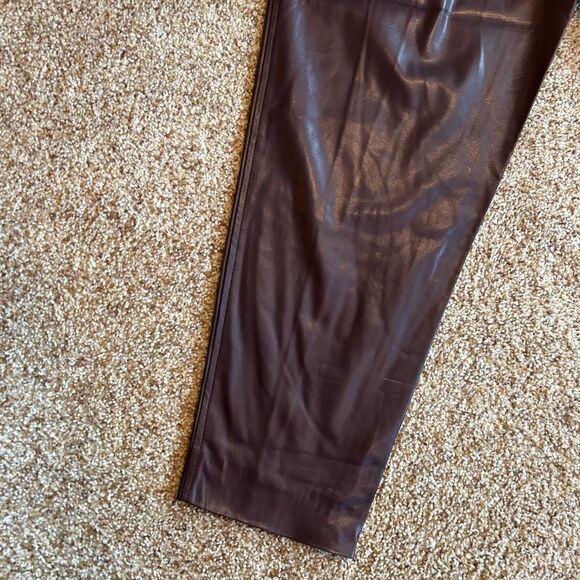 NWT Size 25 Women’s Faux Leather Pants (BLANKNYC) Grape Shake - Picture 13 of 13